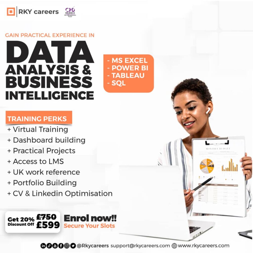 How to switch into data analytics UK with no experience