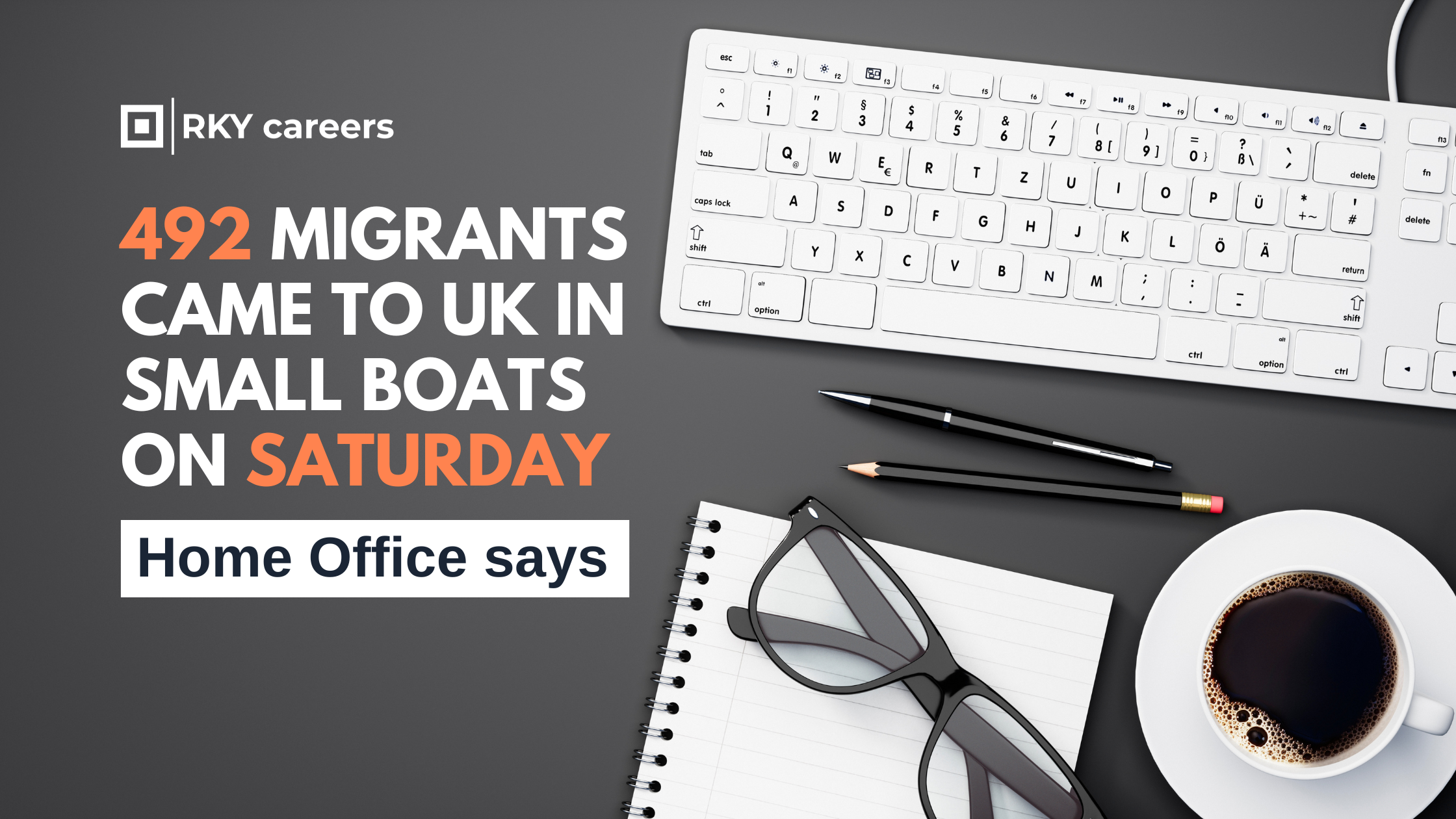 492 Migrants Came to the UK in Small Boats