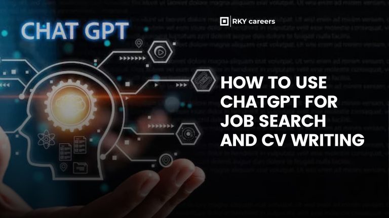 How to use ChatGPT for job search and CV writing