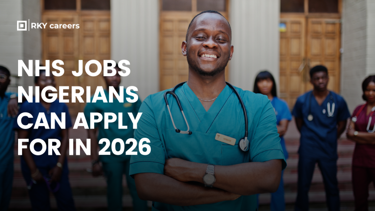 NHS jobs Nigerians can apply for in 2026