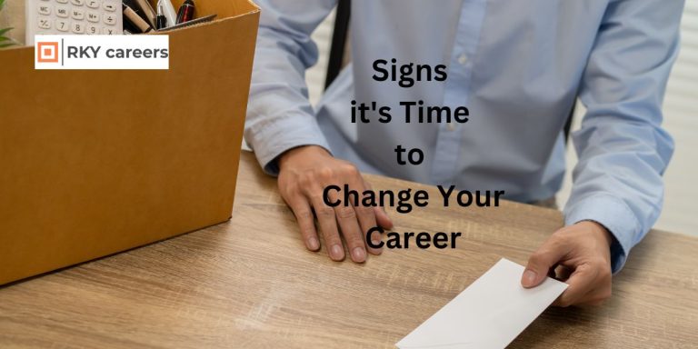Signs it's Time to Change Your Career