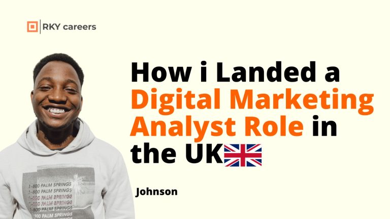 How Alex Transformed His Career by Securing a Digital Marketing Analyst Role in the UK