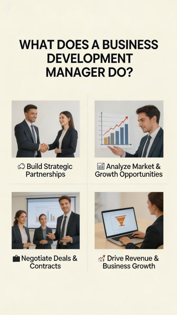 What Does a Business Development Manager Do?