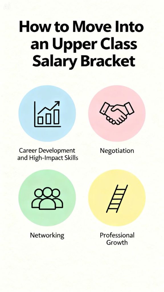 How to Move Into an Upper Class Salary Bracket
