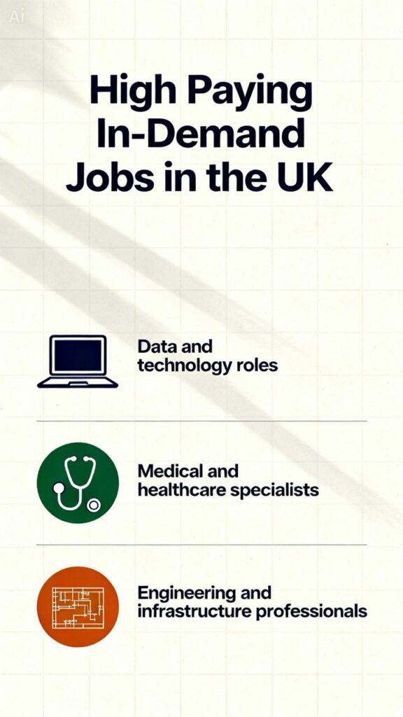 High Paying In-Demand Jobs in the UK