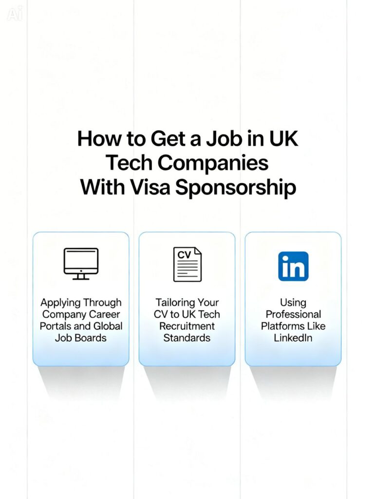 How to Get a Job in UK Tech Companies With Visa Sponsorship