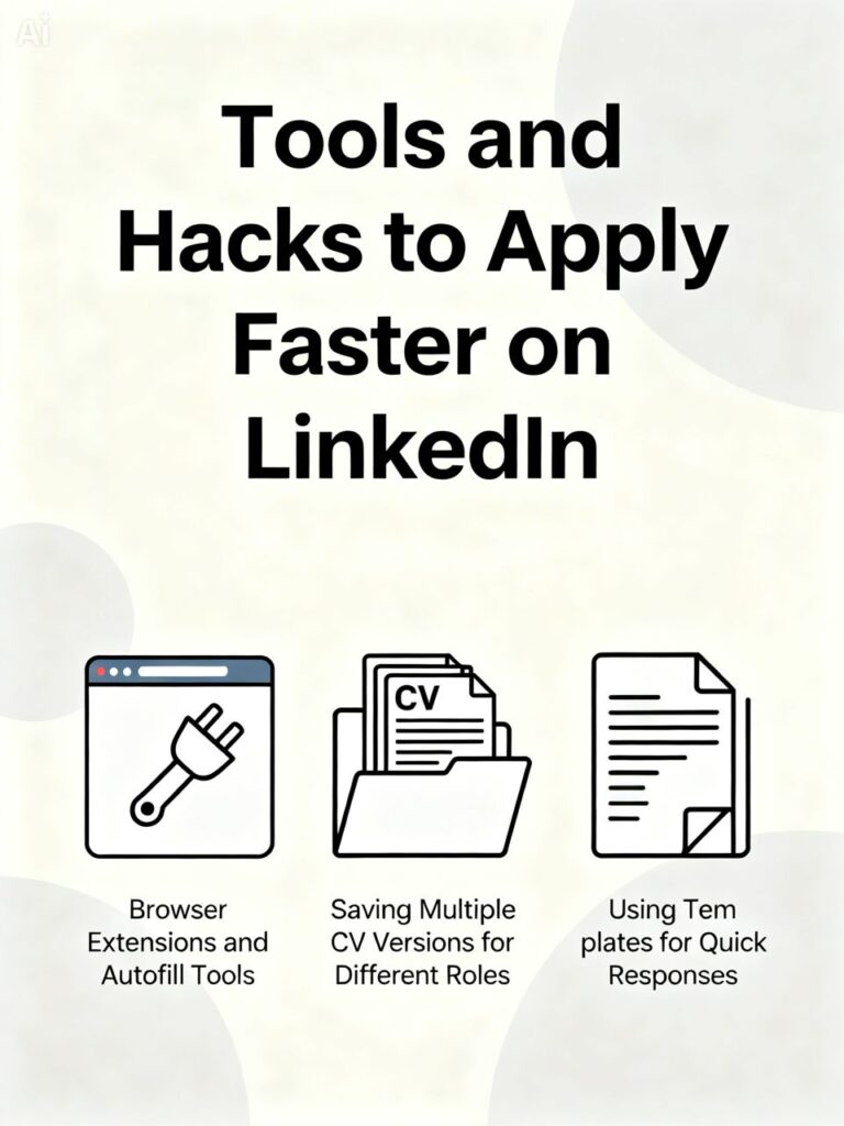 Tools and Hacks to Apply Faster on LinkedIn