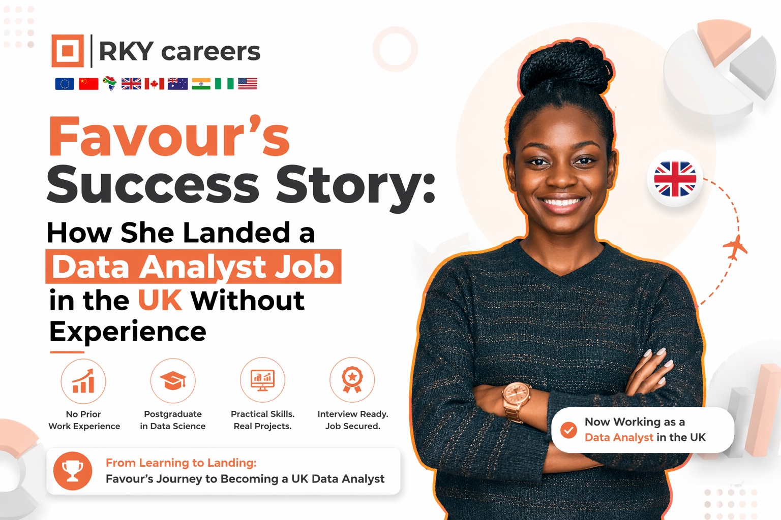 Favour’s Success Story: How She Landed a Data Analyst Job in the UK Without Experience