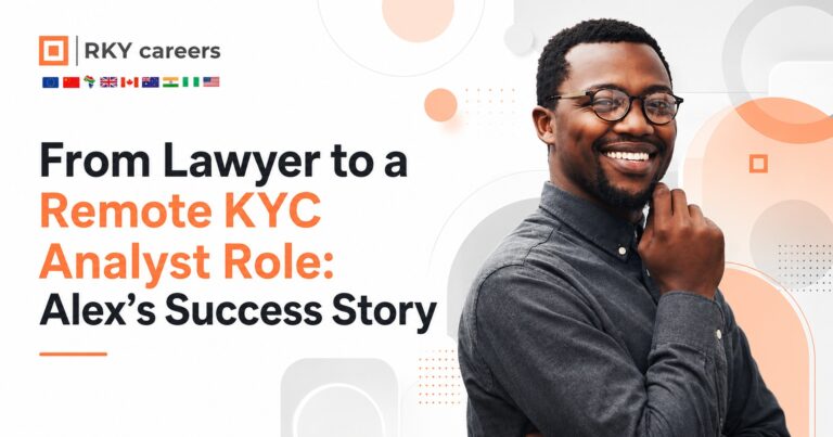 From Lawyer to a Remote KYC Analyst Role: Alex’s Success Story