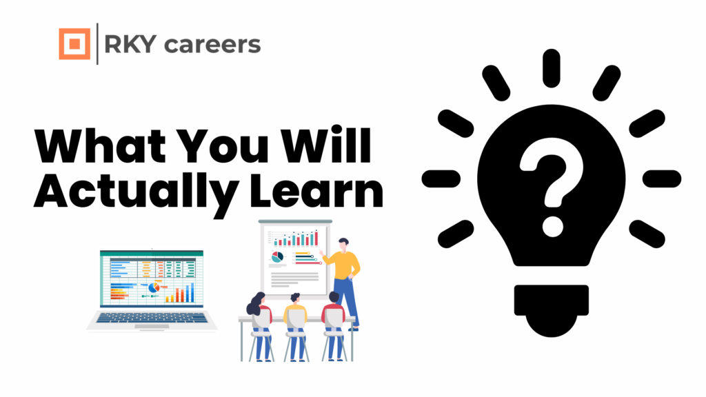 What You Will Actually Learn