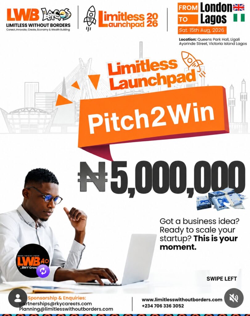 the Limitless Launchpad, branded as Pitch2Win