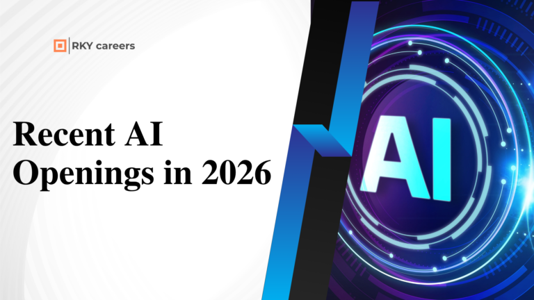 Recent AI Openings in 2026 – Emerging Jobs
