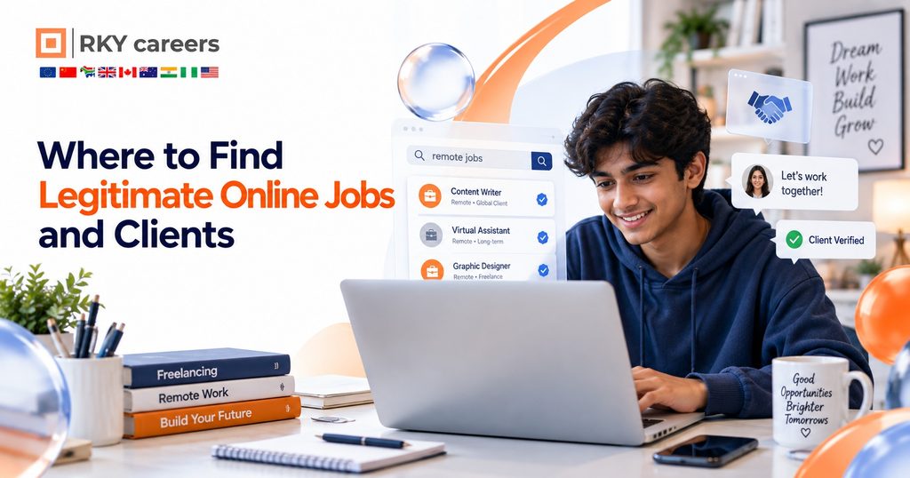 Where to Find Legitimate Online Jobs and Clients