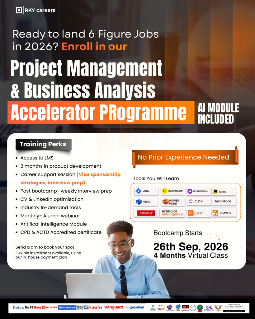 Accelerate Your Career With RKY Careers’ Project Management and Business Analysis Accelerator