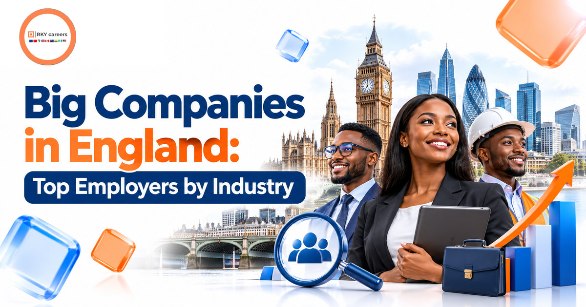 Big Companies in England: Top Employers by Industry