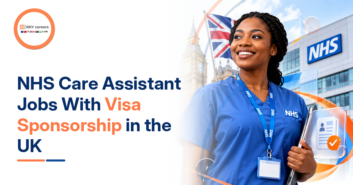 NHS Care Assistant Jobs With Visa Sponsorship in the UK