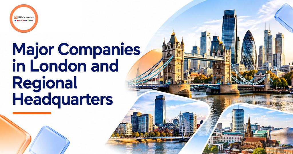 Major Companies in London and Regional Headquarters