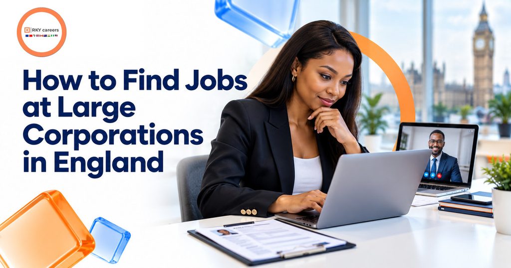 How to Find Jobs at Large Corporations in England