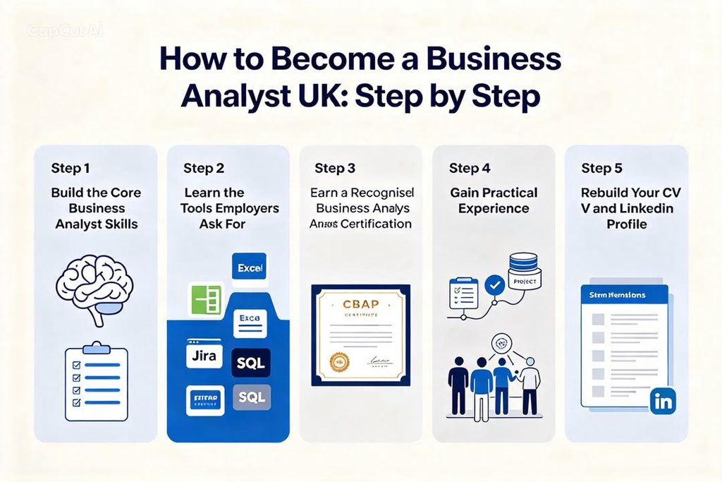 How to Become a Business Analyst UK: Step by Step
